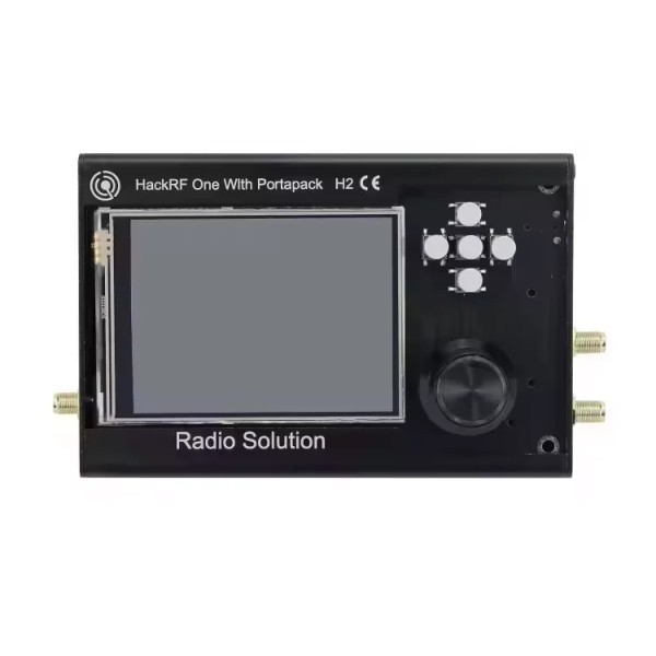 SDR Radio Transceiver 3,2-Zoll-Bildschirm Porta Pack mit Firmware HackRF One SDR-Funk lösung